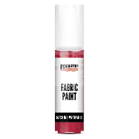 Краски для текстиля "Pentart Fabric paint", красный, банка