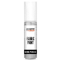Краски для текстиля "Pentart Fabric paint", серый, банка