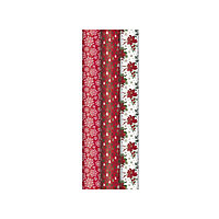 Бумага декоративная в рулоне "Adults christmas", 57 г/м2, 10x0,7 м, ассорти