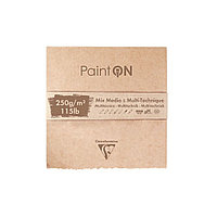 Блок-склейка "Paint'On" Mix, 13.3x15.7 см, 250 г/м2, 50 листов, неровный край