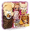 Игровой набор Na! Na! Na! Surprise Teens Пижамная вечеринка с куклой Лара Вонн мишка 577416, фото 6