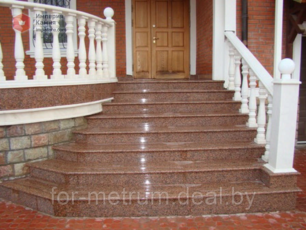 Гранитные ступени и лестницы №17 - фото 1 - id-p33995073