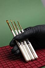 M&Knails Кисть для моделирования золото №4