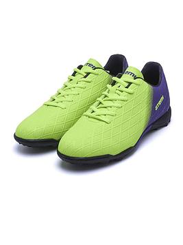 Бутсы многошиповые Atemi SBA-005 TURF JUNIOR, ярко-салатовый/фиолетовый р-р 39