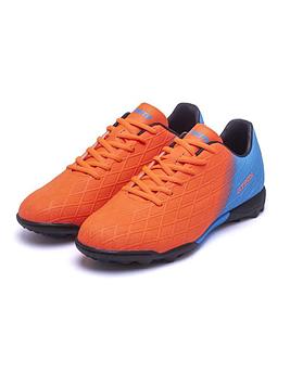 Бутсы многошиповые Atemi SBA-005 TURF JUNIOR, оранжевый/голубой р-р 36 37