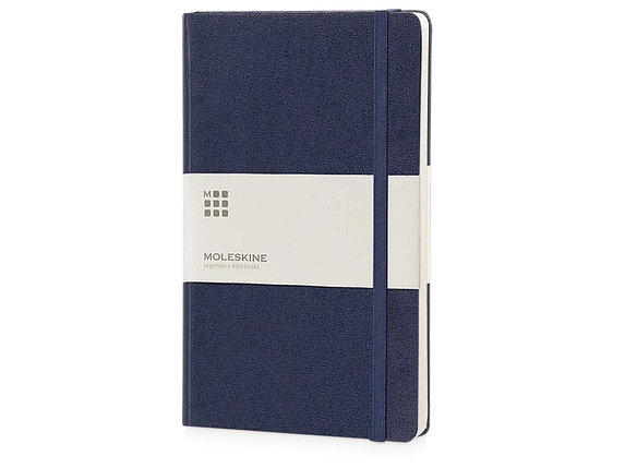 Записная книжка Moleskine А6 Pocket Classic, в линейку, синий, фото 2