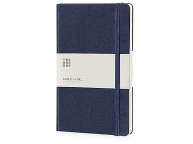 Записная книжка Moleskine А6 Pocket Classic, в линейку, синий