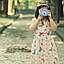 Детский фотоаппарат Childrens Fun Camera / Видеокамера / + 5 игр (голубой котик/розовый смайлик), фото 9