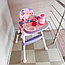 Стульчик для кормления ребенка Bestbaby розово/фиолетовый, фото 3