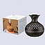Увлажнитель (аромадиффузор) воздуха Flower Humidifier SX-E342 с функцией ночника 300 ml Темное дерево, фото 5