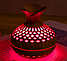 Увлажнитель (аромадиффузор) воздуха Flower Humidifier SX-E342 с функцией ночника 300 ml Светлое/Темное дерево, фото 7