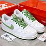 Кроссовки мужские NIKE COURT VISION LO белый/зеленый FJ5480-100, фото 2