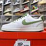 Кроссовки мужские NIKE COURT VISION LO белый/зеленый FJ5480-100, фото 7