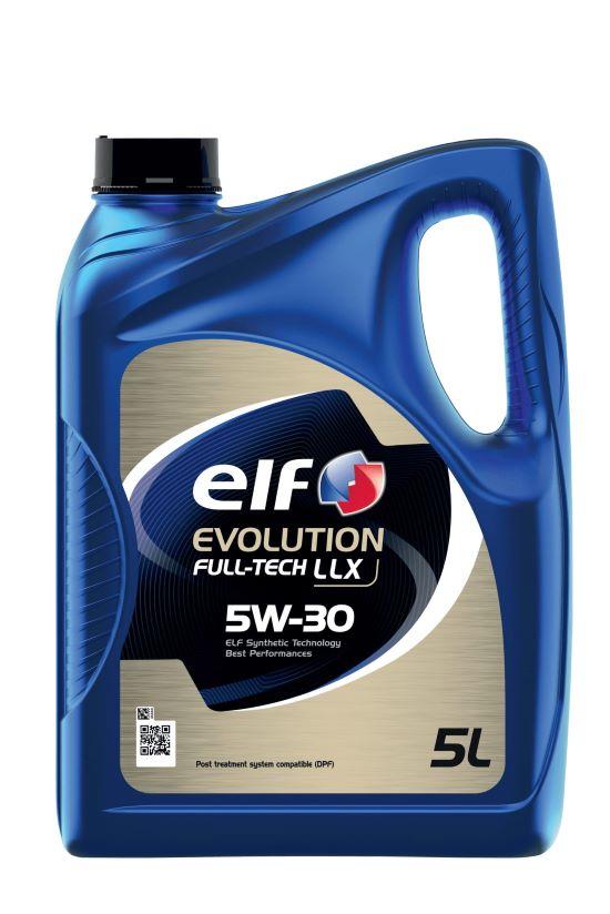 Моторное масло ELF EVOL FULLTECH LLX 5W30, 5л