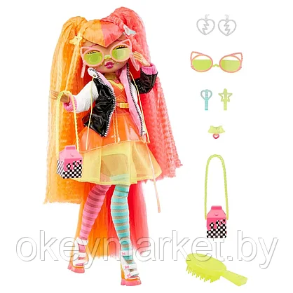 Кукла LOL OMG Fierce Neonlicious Fashion 585268, фото 3