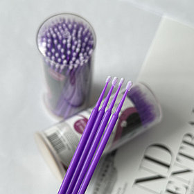 Микробраши в тубе (филлетовые), 100 шт