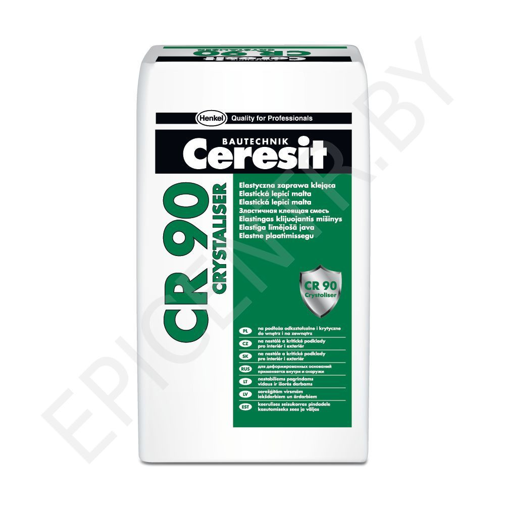 Гидроизоляция Церезит Ceresit CR 90 Crystaliser. Кристаллизирующееся гидроизоляционное покрытие 25 кг - фото 1 - id-p32204235