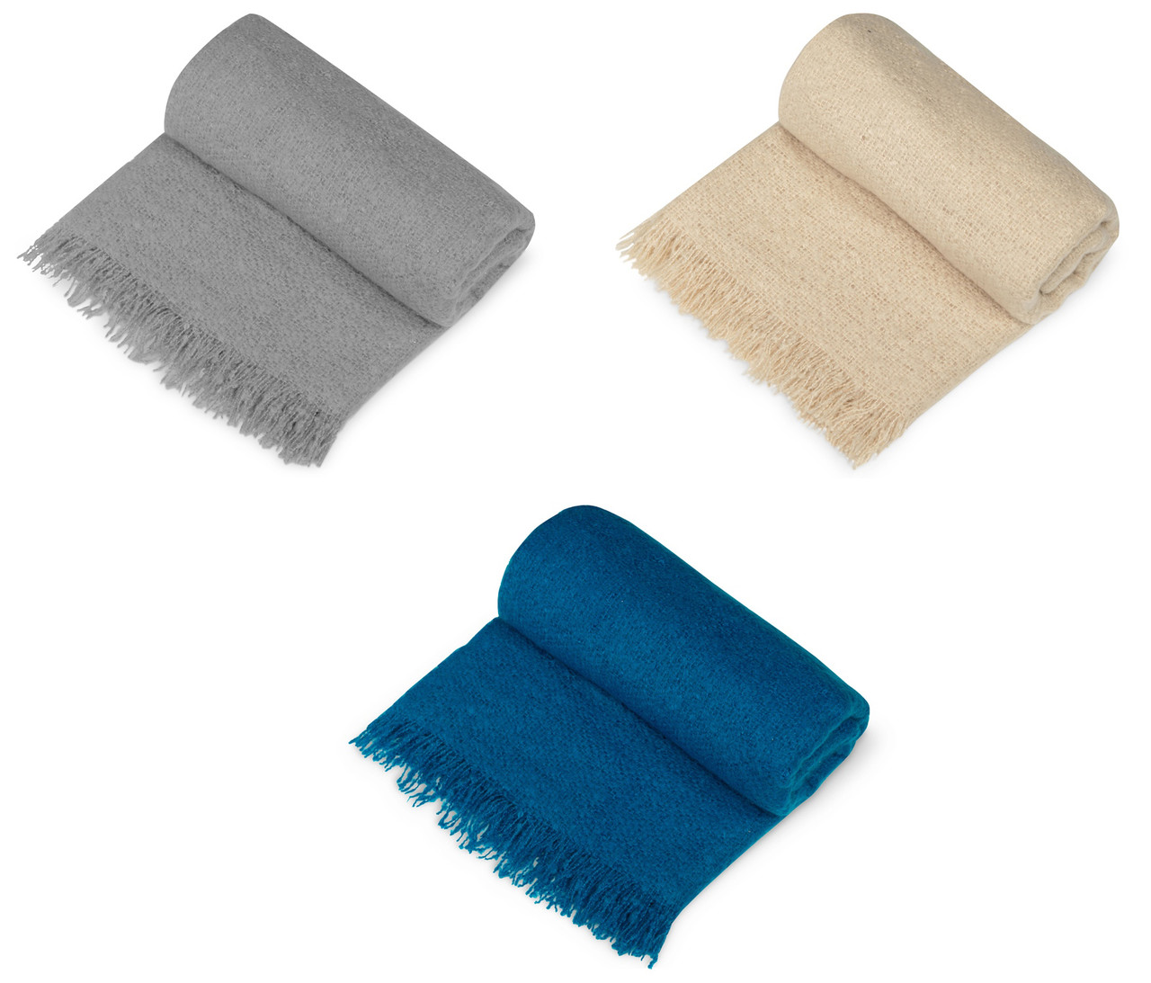 Плед акриловый Mohair