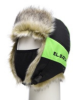 Шапка ушанка зимняя HUNTSMAN Elbrus Черный