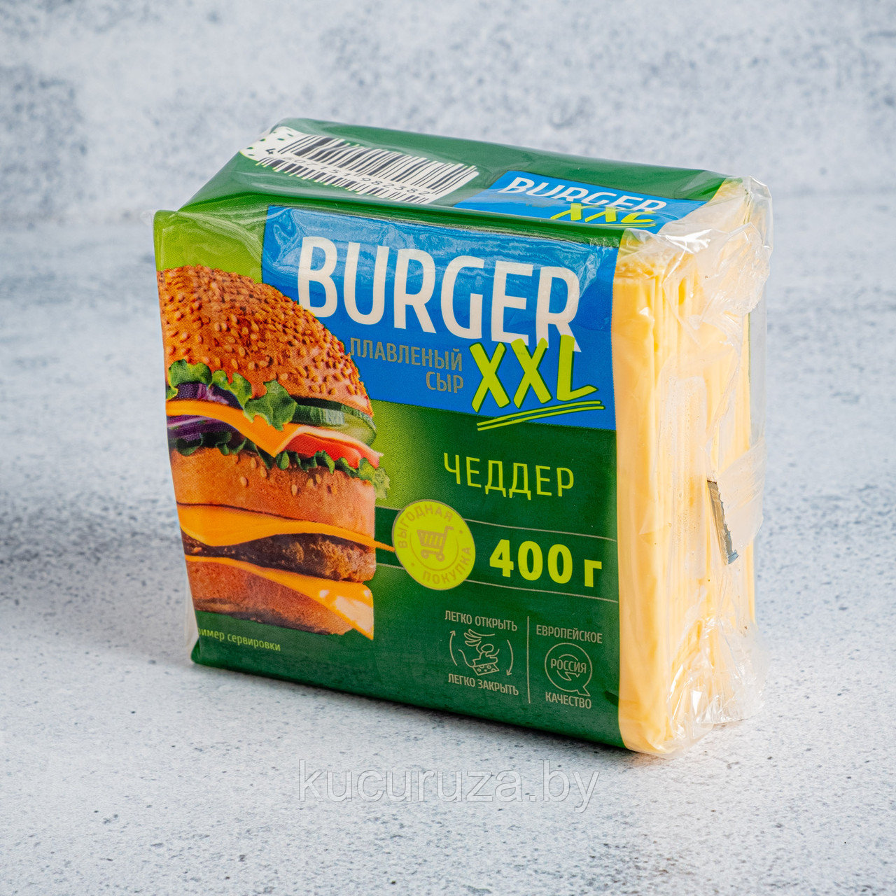Сыр плавленый "Чеддер" BURGER 45%