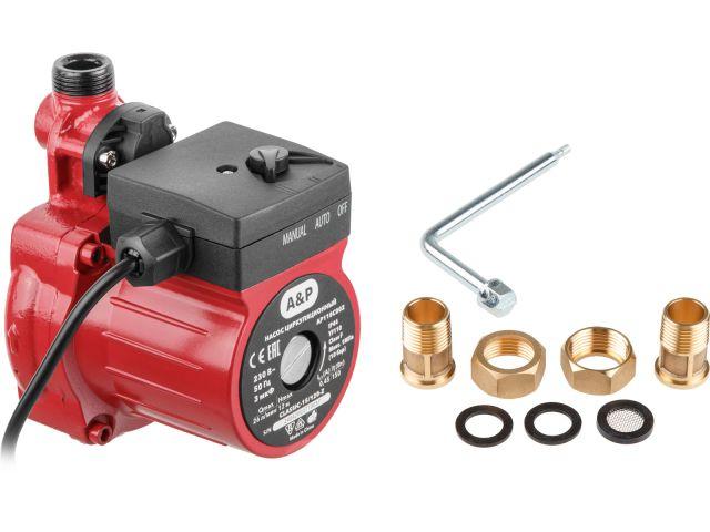 Насос циркуляционный CLASSIC-15/120-Z, A&P (150 Вт, 1560 л/ч, 12 м)