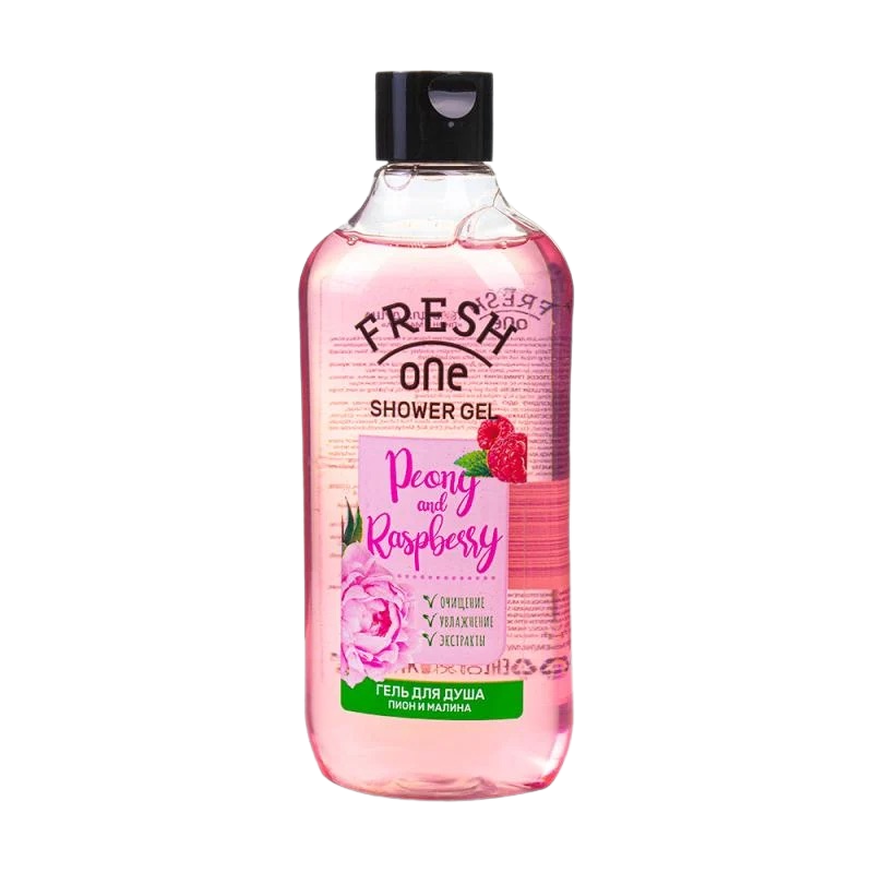 Гель для душа FRESH ONE «Пион и малина», 400 мл