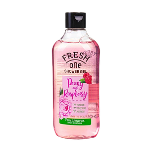 Гель для душа FRESH ONE «Пион и малина»,  400 мл