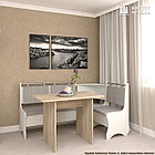 Уголок кухонный мягкий ОАЗИС-2 108х163 Кортекс-мебель, фото 3