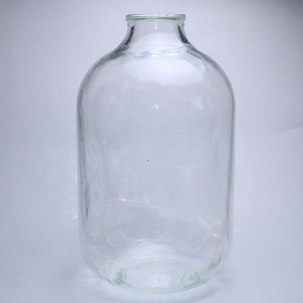 Стеклянный бутыль 20 л. (20000 мл.) ТВИСТ ОФФ (100) прозрачный с крышкой, фото 2