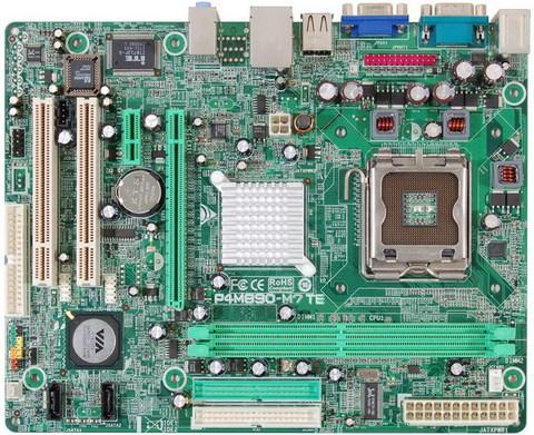 Motherboard P4M 890-M7 TE Biostar/ CPU Intel 420 Celeron 1,6GHz/ Socket LGA 775