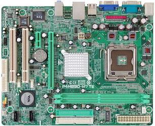 Motherboard P4M 890-M7 TE Biostar/ CPU Intel 420 Celeron 1,6GHz/ Socket LGA 775