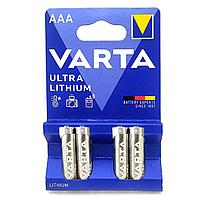 Элемент питания VARTA Ultra AAA/FR3 Lithium 1,5V Bl.4