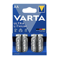 Элемент питания VARTA Ultra AA/FR6 Lithium 1,5V Bl.4