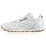 Кроссовки мужские REEBOK Classic Leather white/brown, фото 2