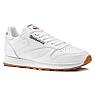 Кроссовки мужские REEBOK Classic Leather white/brown, фото 3