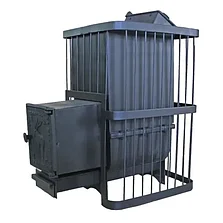 Банная печь ComfortProm Премиум чугун 8-9 мм Закрытая каменка (до 26 м. куб.) чугунная дверь, фото 2