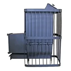 Банная печь ComfortProm Премиум чугун 8-9 мм Закрытая каменка (до 26 м. куб.) чугунная дверь, фото 2