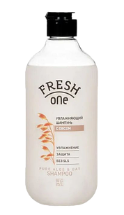Шампунь FRESH ONE увляжняющий с овсом,  400 мл