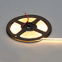 Лента светодиодная COB, 480 LED/м, 10Вт/м, 24В, CRI90, 800-900Лм/м 5000х5 мм, IP20, 3000-3500К (теплый белый)