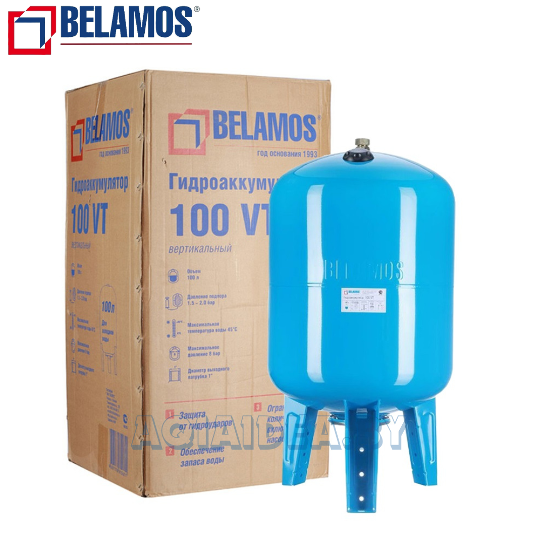 Гидроаккумулятор 100VT (вертикальный 100 л) Belamos