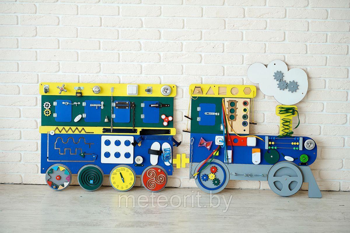 Бизиборд Озорной паровозик