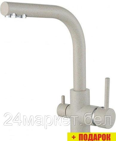 Смеситель Aquasanita Akvaduo 2663 (бежевый), фото 2