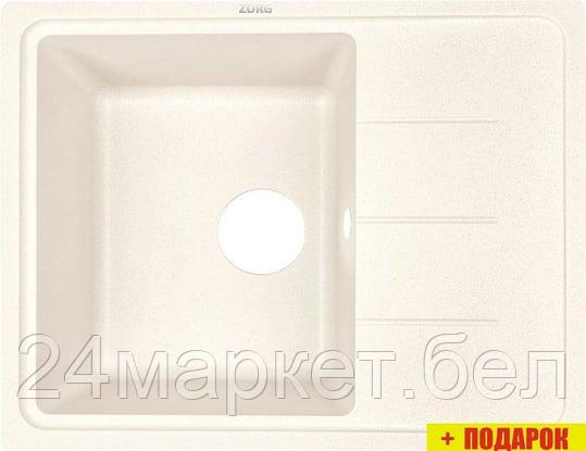Кухонная мойка ZorG Torino 62 (слоновая кость), фото 2