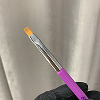 Кисть для полигеля #4 Soline (прямая)