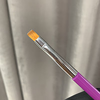 Кисть для полигеля #6 Soline (прямая)