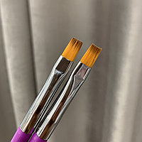 Кисть для полигеля #8 Soline (прямая)