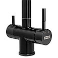 Комплект ARFEKA ECO AR мойка 600*500, смеситель AF SDS-03SS304 BLACK, фото 3
