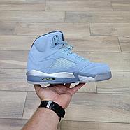 Кроссовки Air Jordan 5 Retro Blue Bird, фото 3