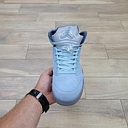Кроссовки Air Jordan 5 Retro Blue Bird, фото 4