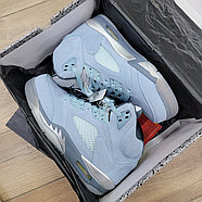 Кроссовки Air Jordan 5 Retro Blue Bird, фото 7